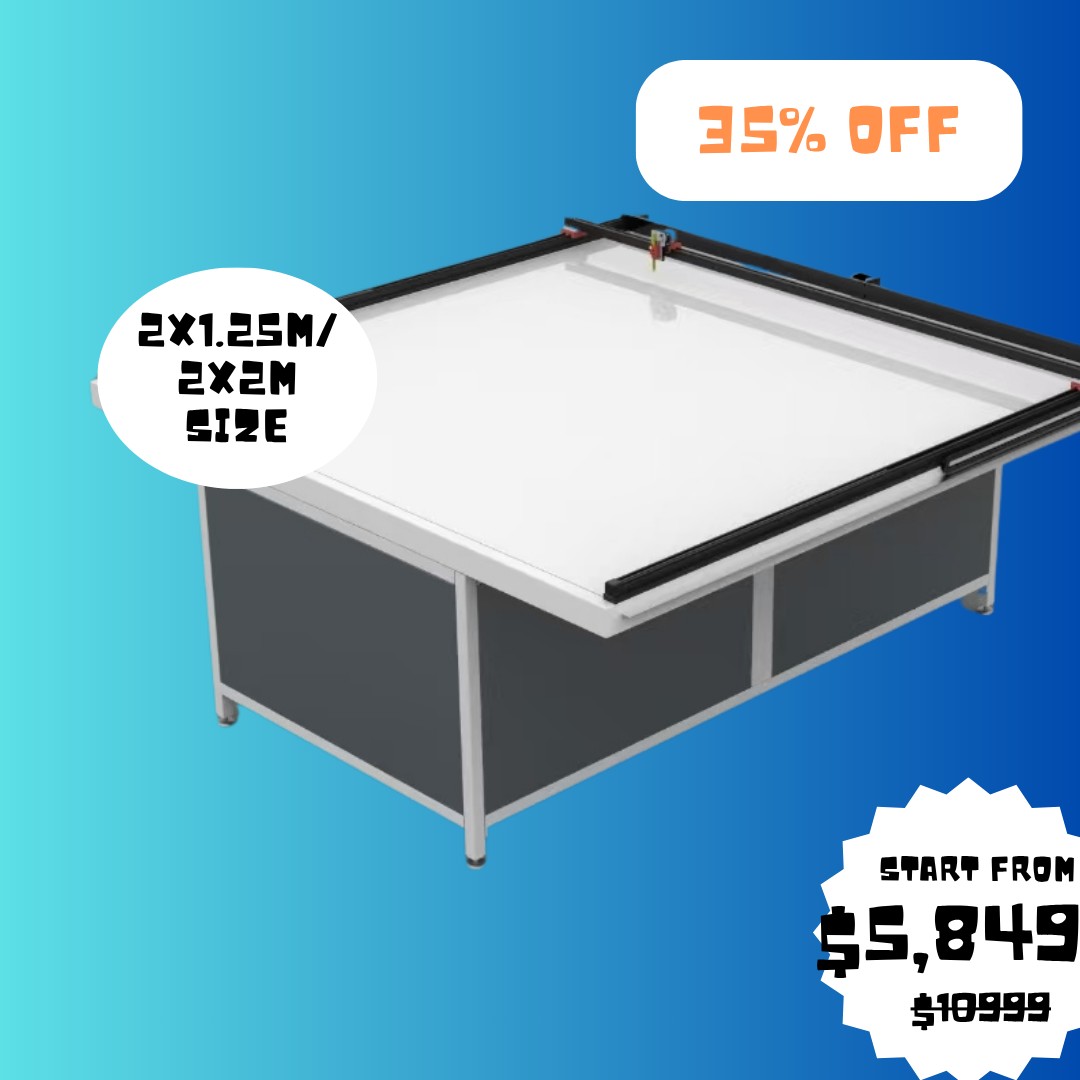 UUNA TEK . - X.MXM Preassembled Premium All-in-One Architect Drawing Table & Pen Plotter for - mXm . x .