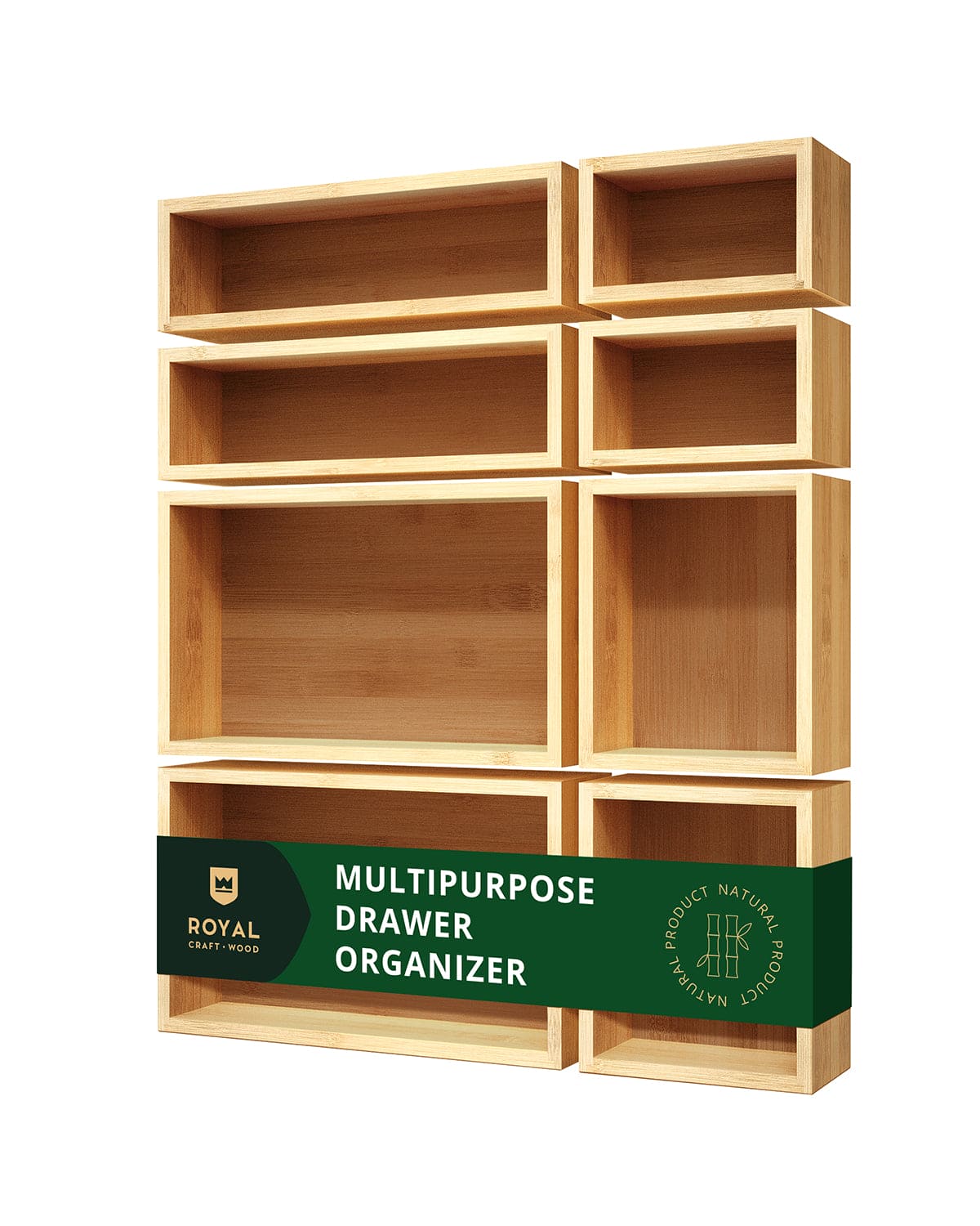 Storage Box Set of , Natural