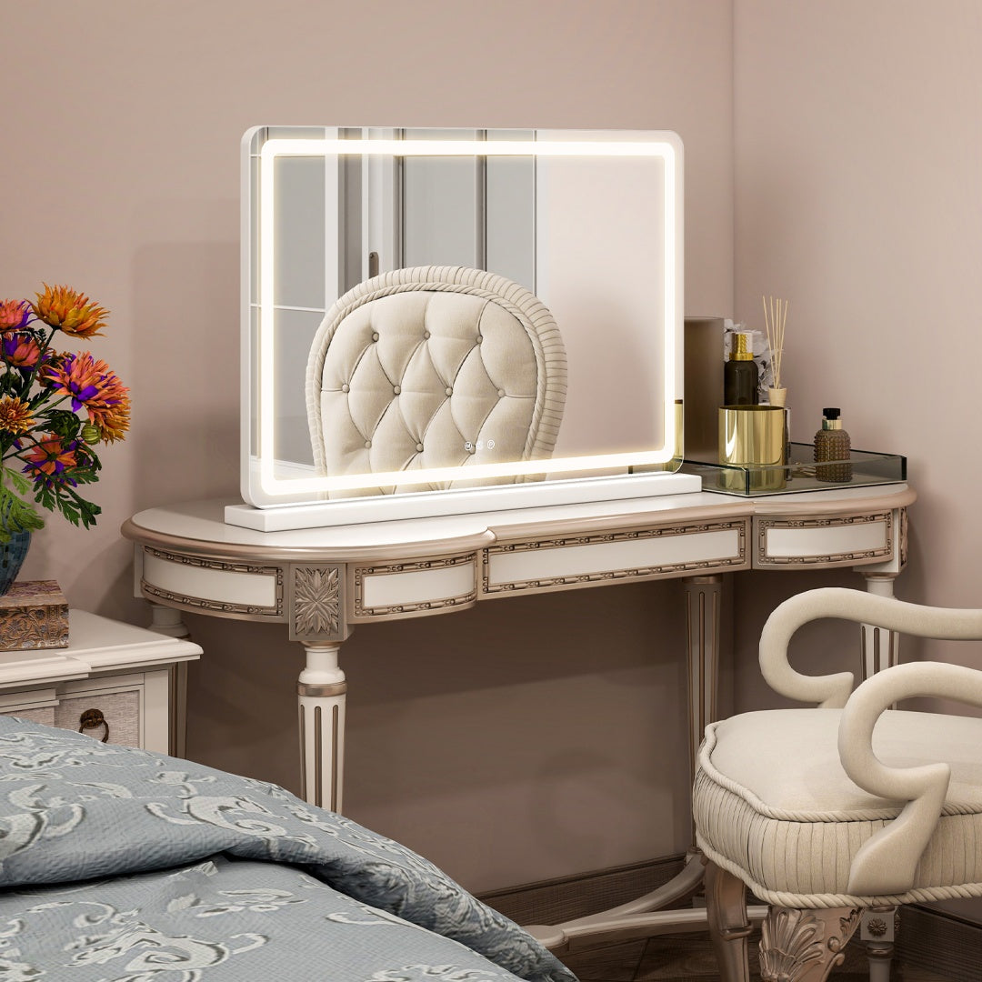 Makeup Mirror W Dimmable Color Modes Touch Screen Control Vanity - x in