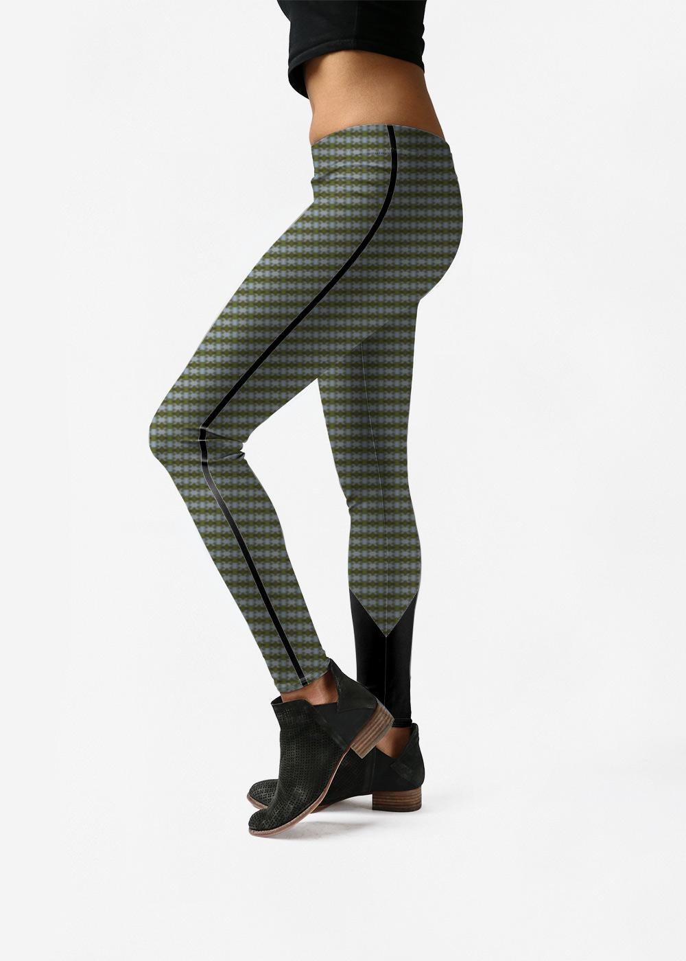 Leggings - Mirror Ball Landscape by VIDA Original Artist
