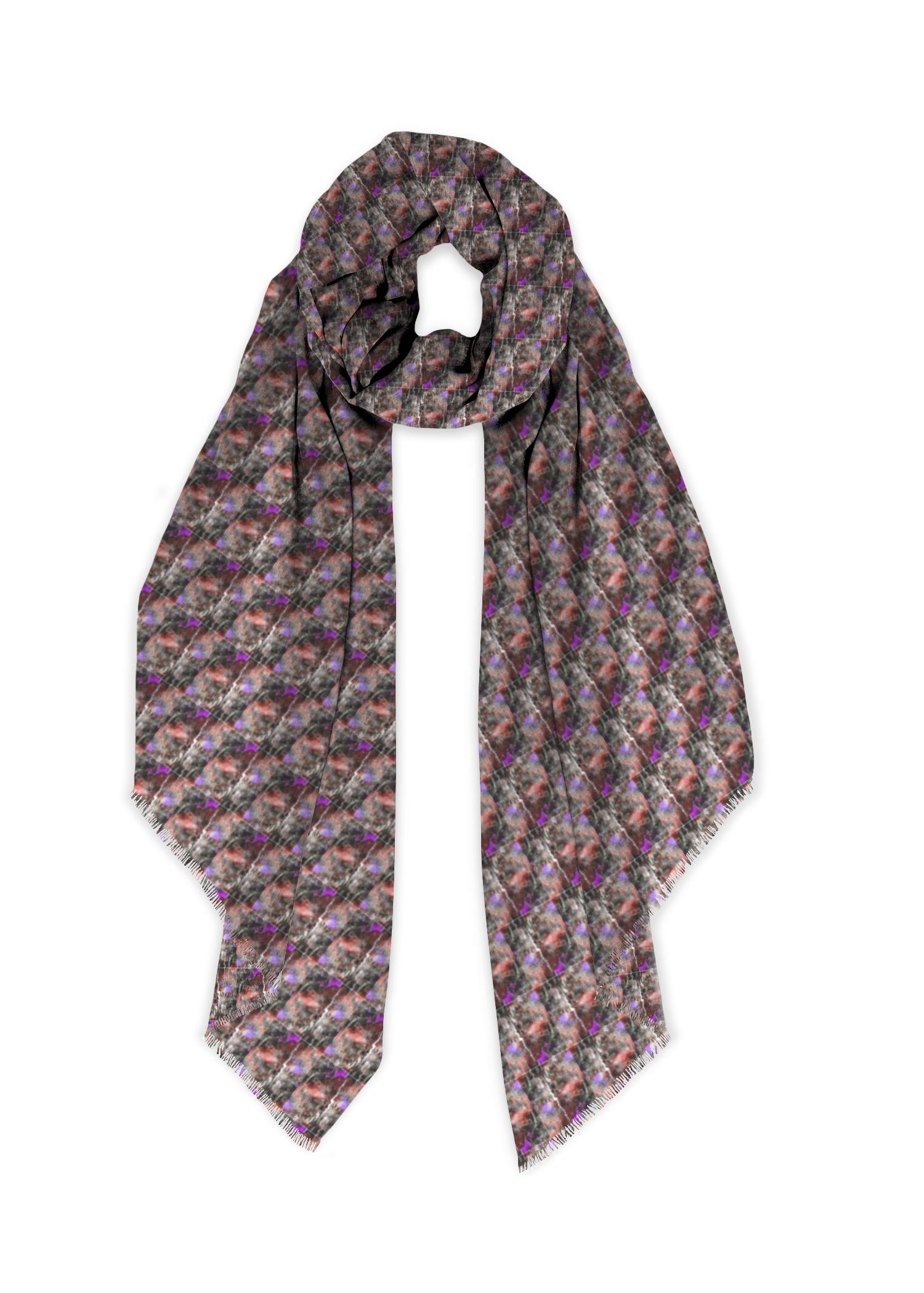 Modal Scarf - Water Mirror by VIDA Original Artist