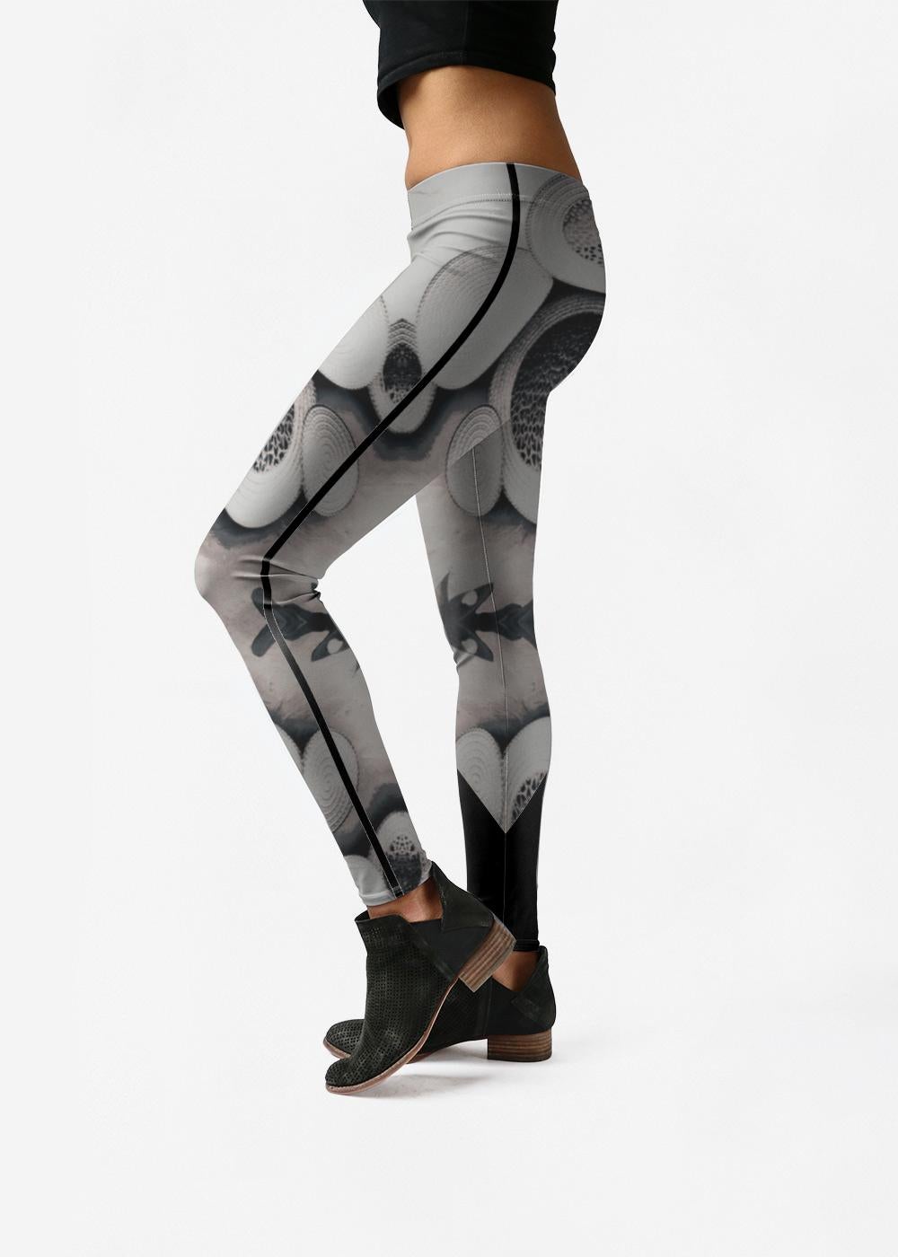 Leggings - Neutral Wall Art by VIDA Original Artist