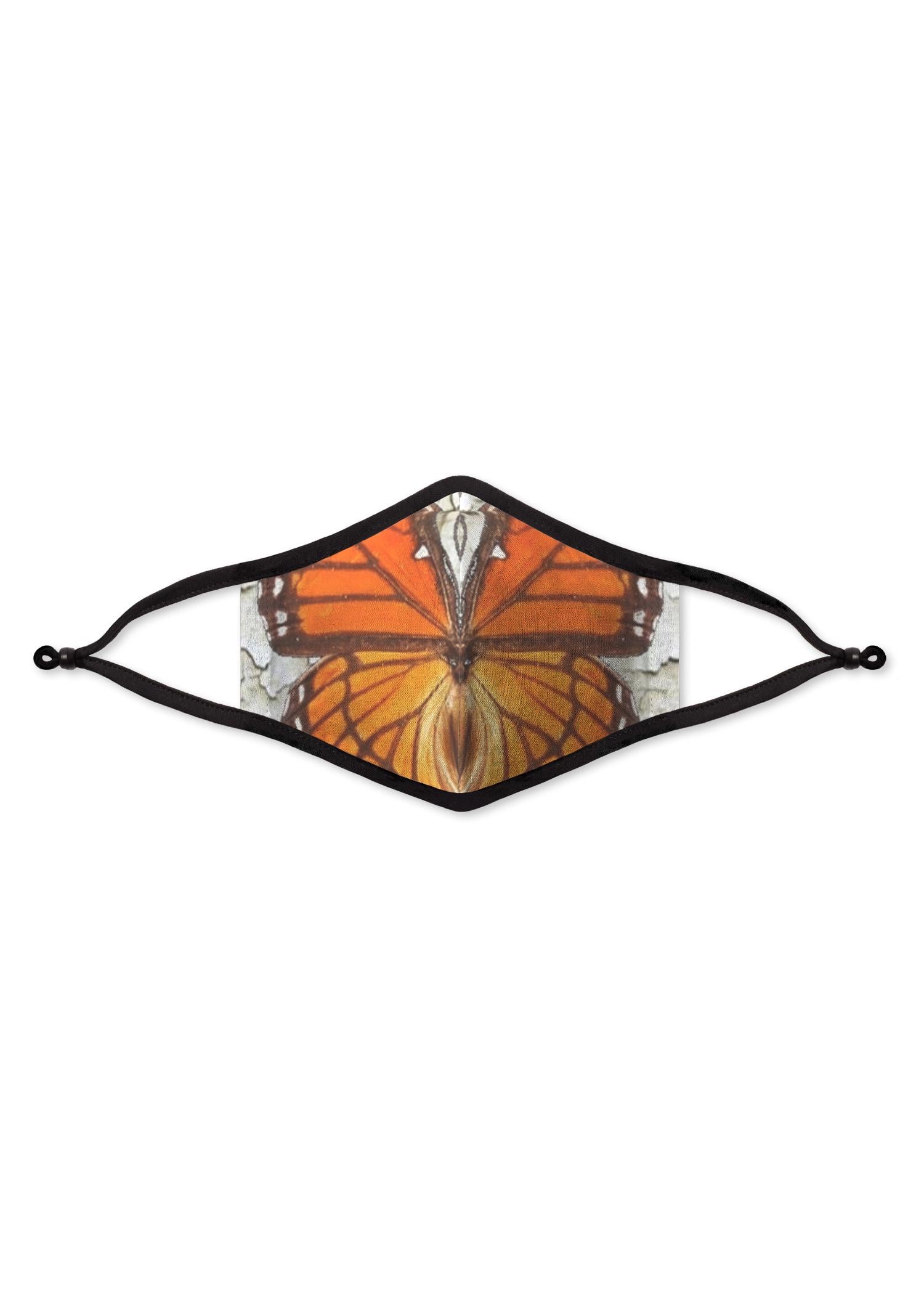 Organic Cotton Mask - Artist Print - Monarch Wall Paper Art