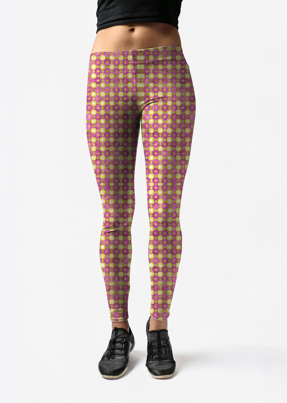 Leggings - Indian Mirror Fabric