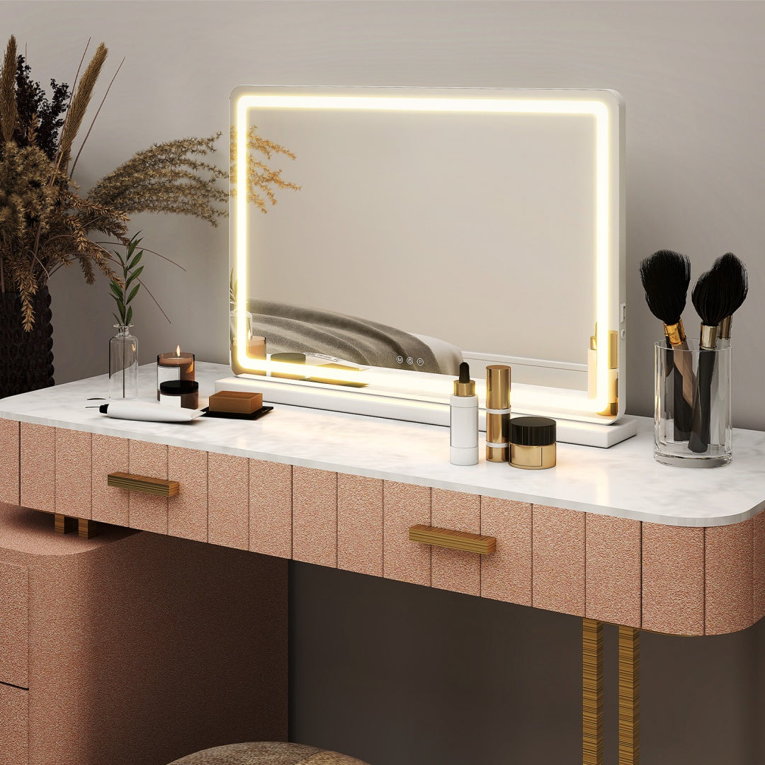 Makeup Mirror W Dimmable Color Modes Touch Screen Control Vanity - x in