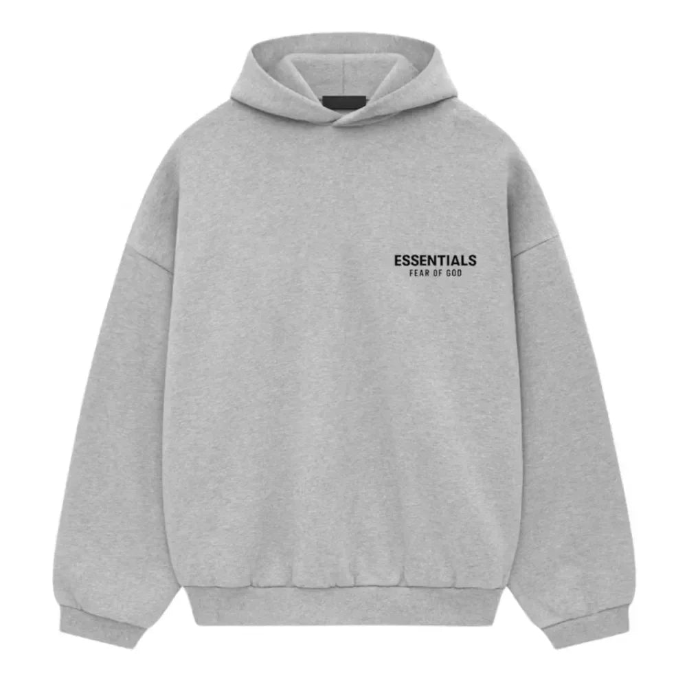 Fear of God Essentials Fleece Hoodie II Light Heather Gray FW