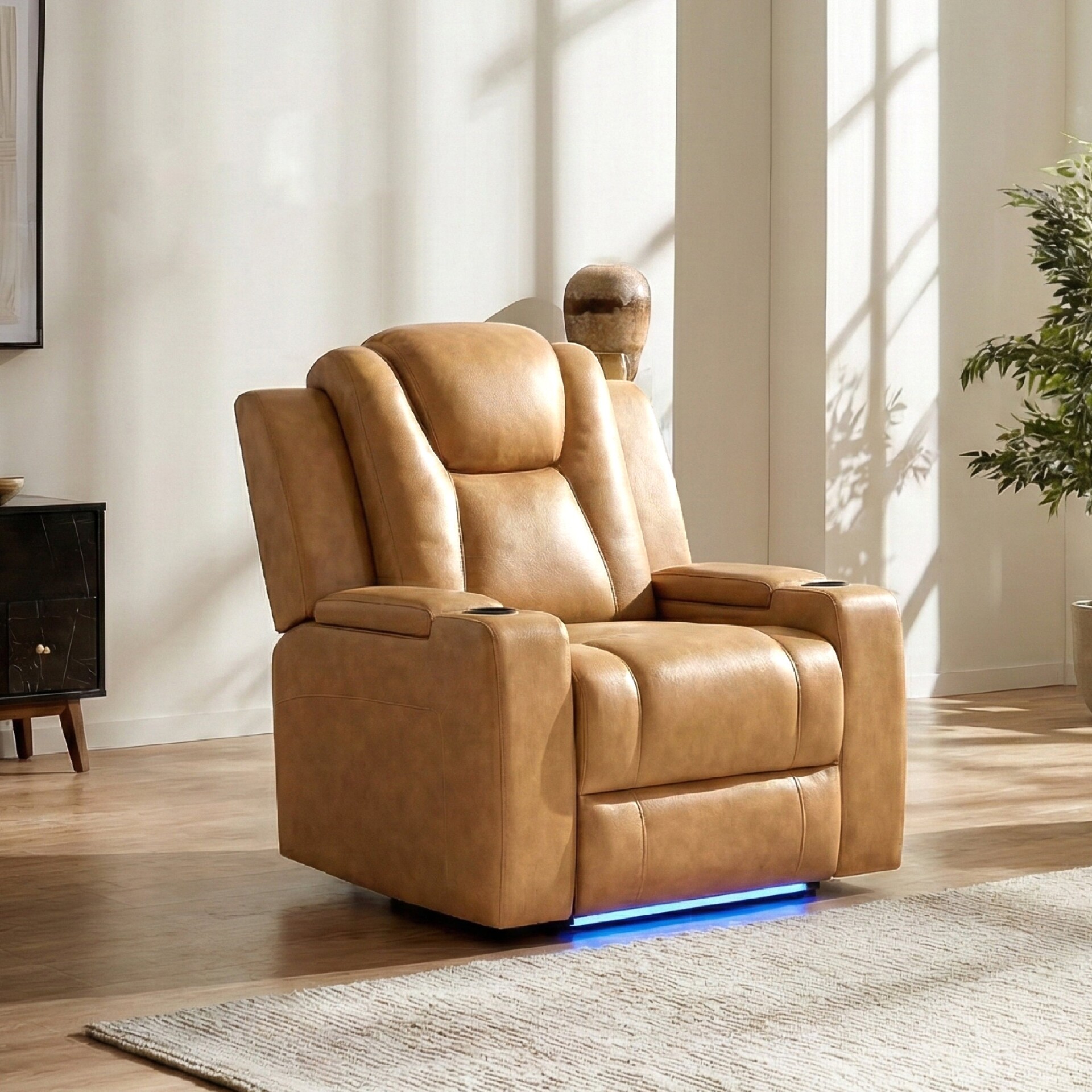 COLAMY SERENO Full-Power Adjustable Recliner Sofa