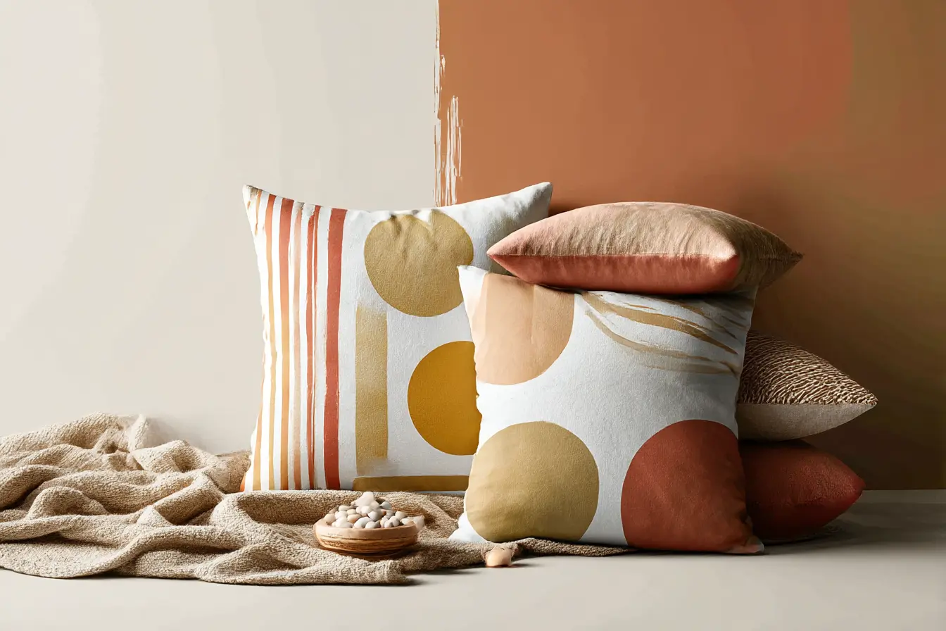 Cushions That Finish the Bed