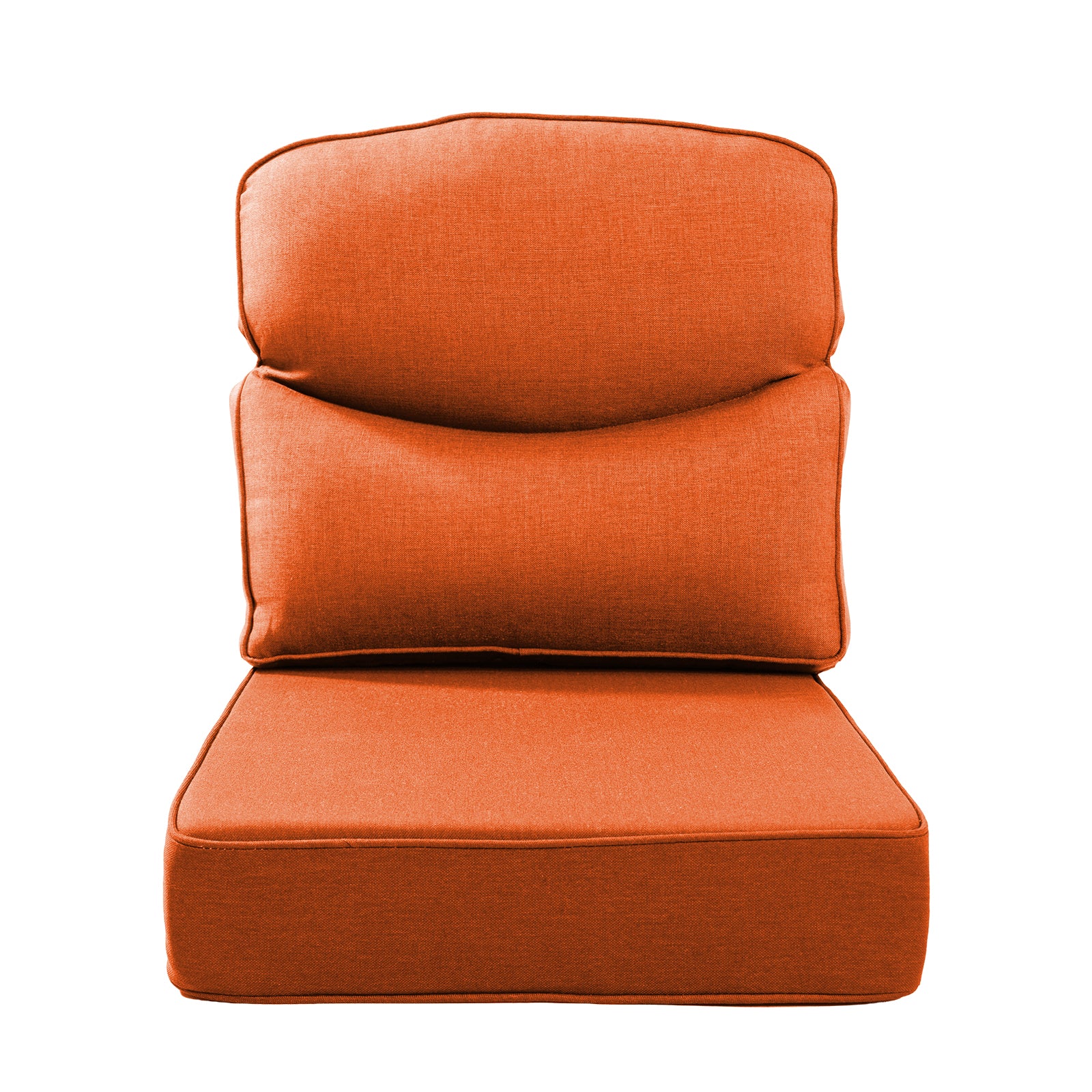 Deluxe xx Inch Memory Foam Deep Seat Outdoor Cushion - Set with Removable Washable Cover for Patio Chair Sofa
