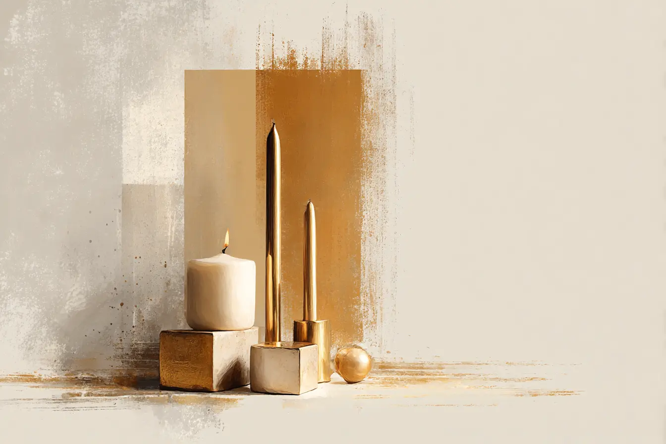 Gold Candle Holders Worth the Final Touch