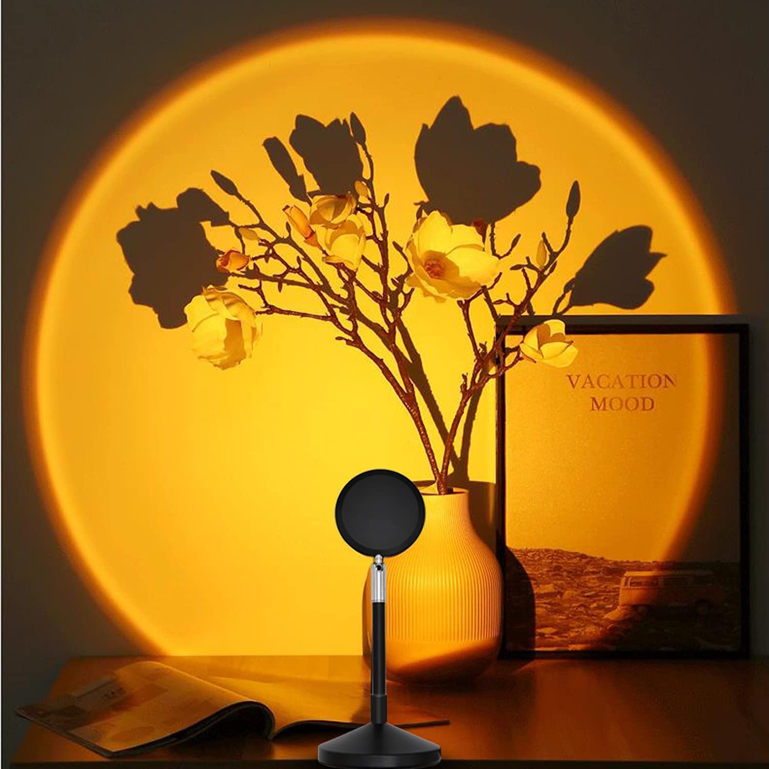 Sunset Lamp Color