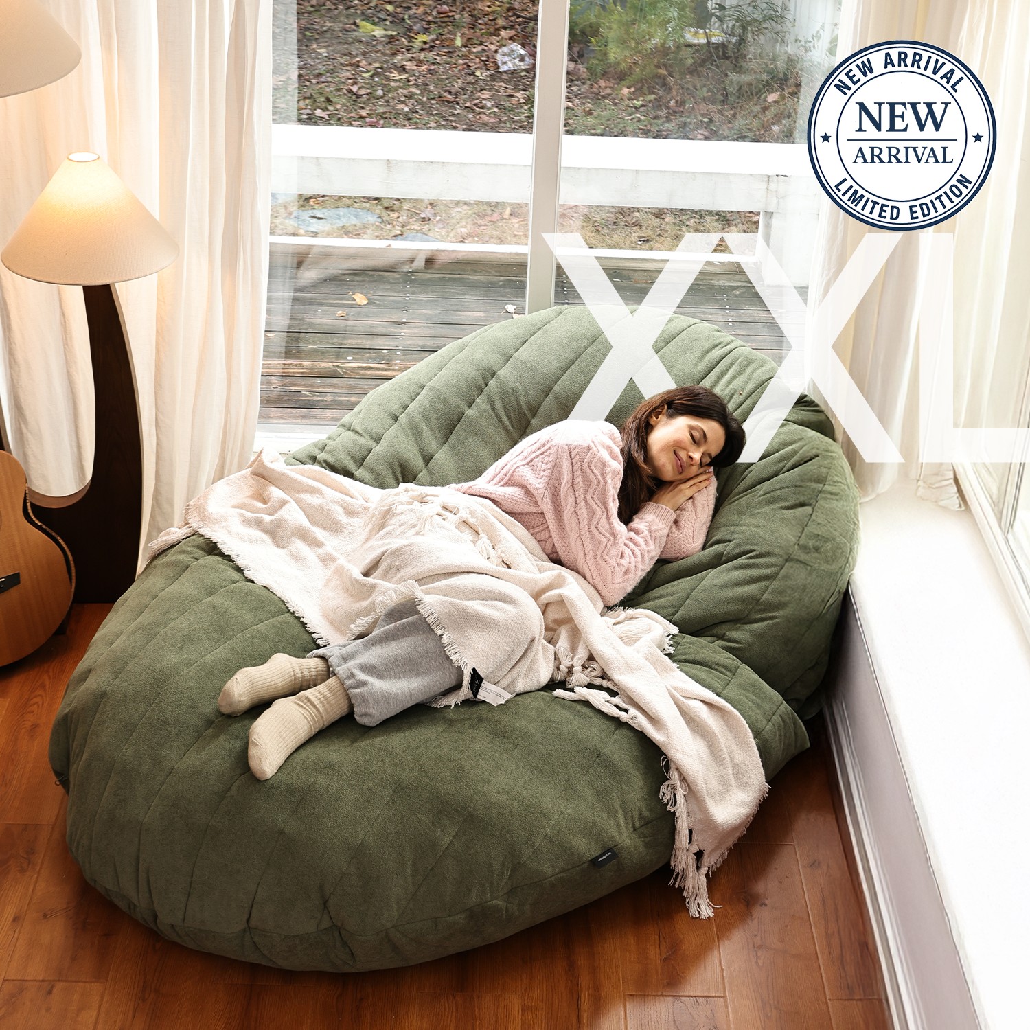 Bean bag sofa - Matcha Green - .FT