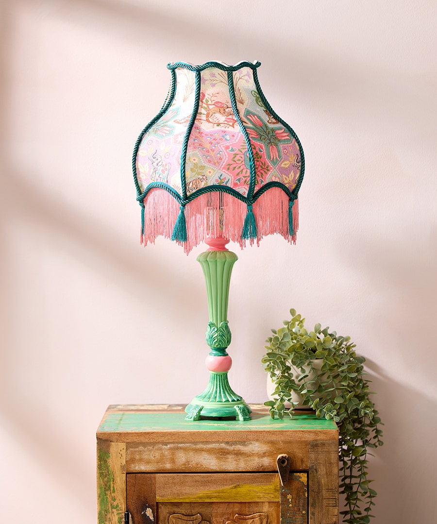 Animals Of India Table Lamp - by Joe Browns