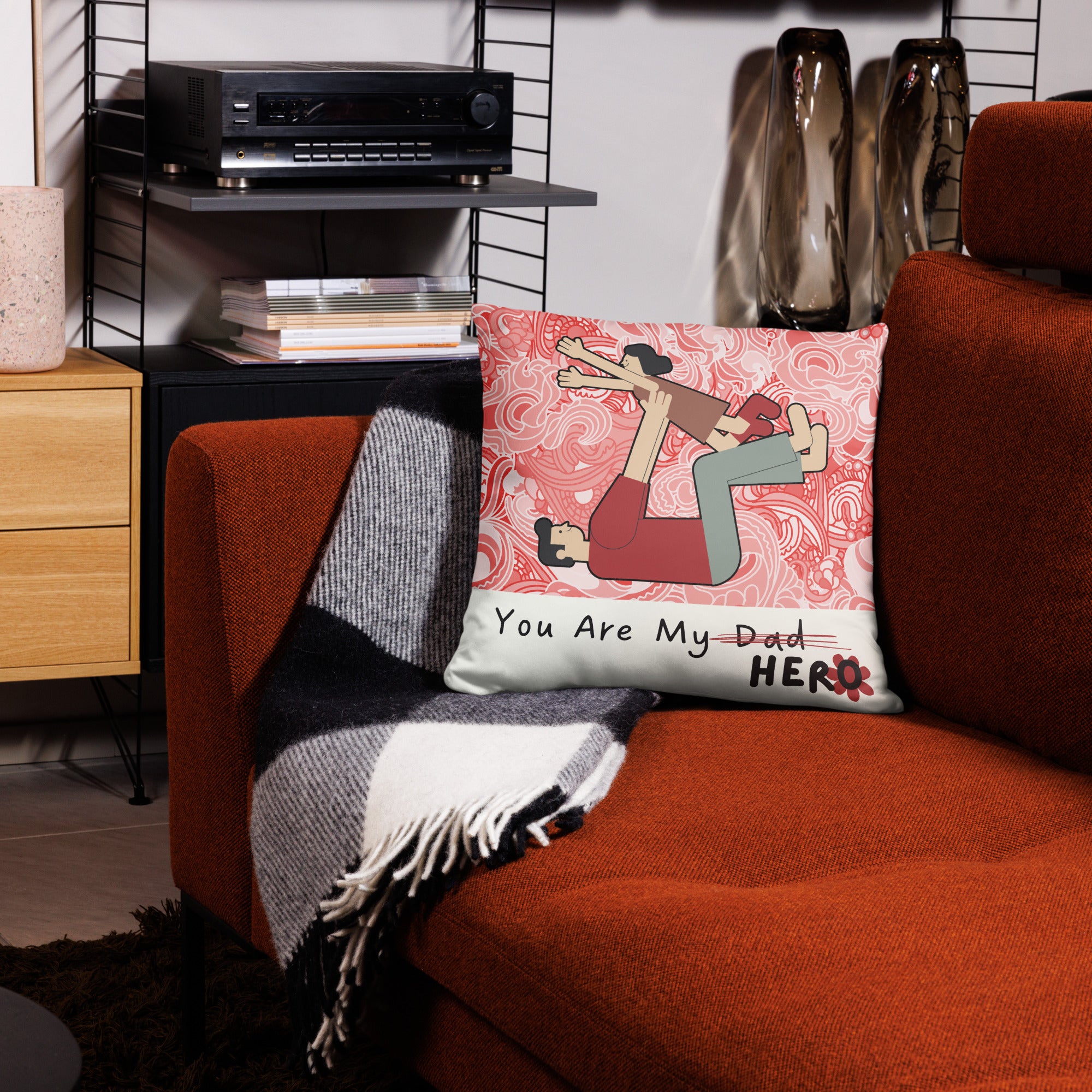 Father’s Day Hero Cushion by Giftomory - ″×″