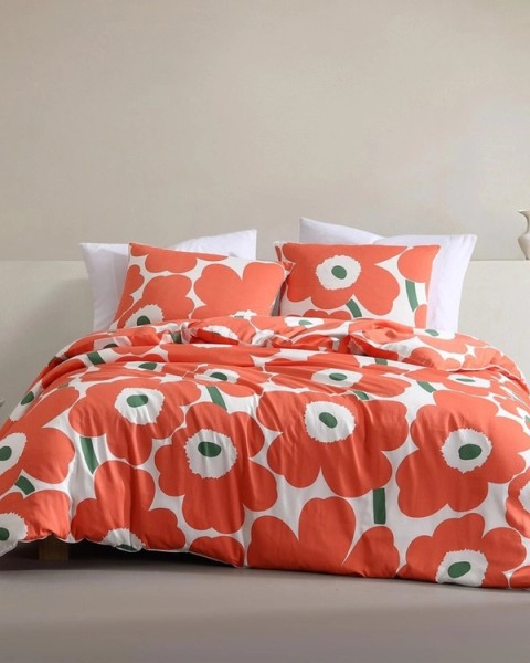 Unikko FQ Duvet Cover and Sham set