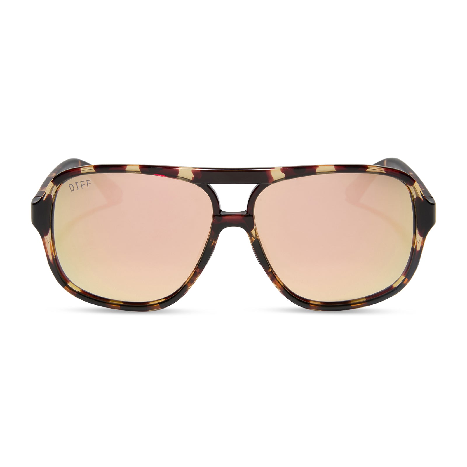 Hangtime Sport Tortoise Champagne Mirror Polarized Sunglasses
