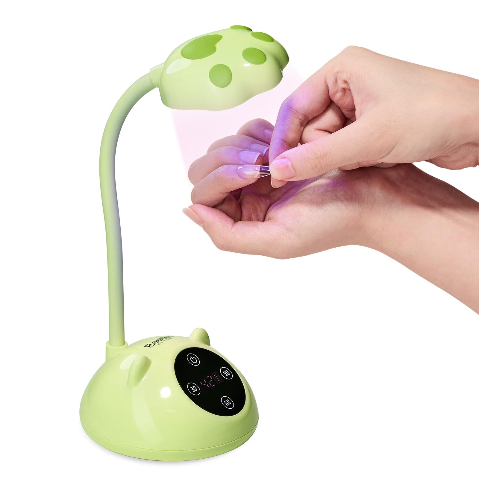 Beetles ° Flexible Gooseneck UV Nail Lamp Green Color