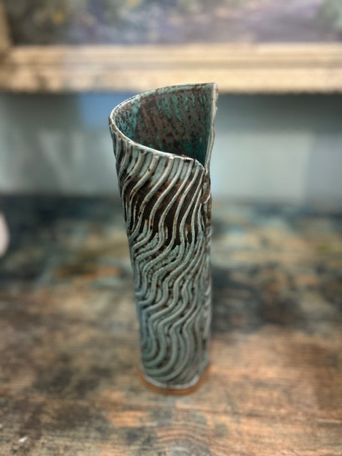 EHI - Object - Midcentury Ceramic Cylinder Vase