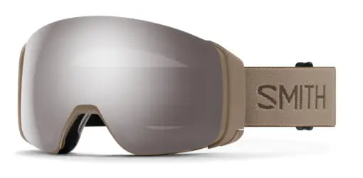 Smith D Mag Ski Goggles - Low Fit Nose Bridge Bandit goggleChromapop Sun Platinum Mirror lenses