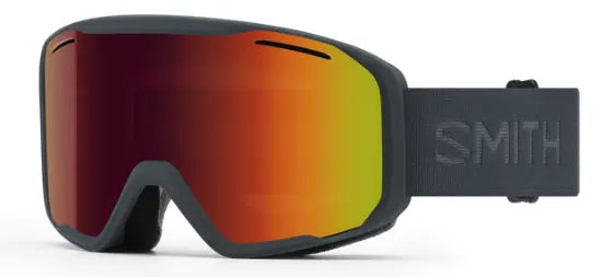 Smith Blazer Snow Goggles - Slate goggleRed Sol-X Mirror lenses