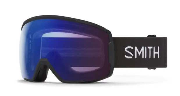 Smith Proxy Snow Goggles - Black goggle ChromaPop Photochromic Copper Blue Mirror lenses