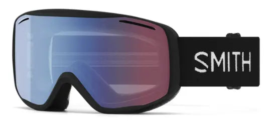 Smith Rally Ski Goggles - Black goggleBlue Sensor Mirror lenses