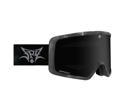 Spy Optic Megalith Snow Goggles - Black Metal Frame Happy Boost Bronze with Black Mirror & Happy LL Yellow Lenses