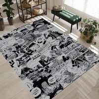 Anime Rug, Anime Home Decor, Anime Rug For Bedroom, Anime Fan Gift, Custom Anime Rug, Anime Gift, Anime Gift Her
