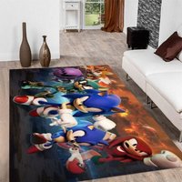 d Cartoon Floor Carpet Mat Door Rug Area Carpet Bedroom Living Room Anti-slip