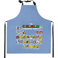 Mario Periodic Table Of Characters Graphic Kitchen Aprons