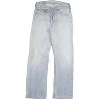 LEVI'S Mens Jeans Blue Regular Straight Denim Light W L Classic Button