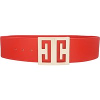 Mirror Cut Out Square Buckle Belt