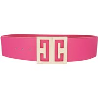 Mirror Cut Out Square Buckle Belt