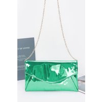 Mirror Envelope Clutch