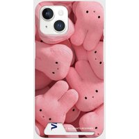 windy cushion pattern [Card storage phone case]