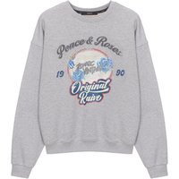 Rose Mirror Ball Graphic Sweatshirt VWWE_colo