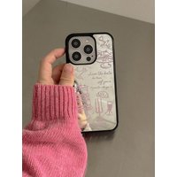 Vintage Design Mirror Acrylic Bumper Case