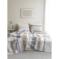 Single Leopard Blanket Sofa Cover [Gray]