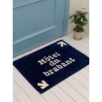 Thick Jacquard Hotel Bath Mat