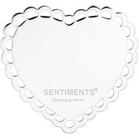 HEART MIRROR PHONE GRIP NO. [SILVER]