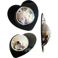 Heart Acrylic Convex Mirror