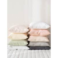 Snow Seersucker Ade Summer Pillowcase