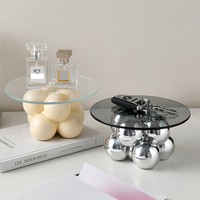 Wow House Original Design Ins Storage Rack Light Luxury Living Room Coffee Table Desktop Entrance Porch Key Storage Tray