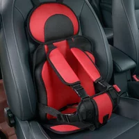 Child Safety Seat Mat for Months To Old Breathable Chairs Mats Baby Car Seat Cushion Adjustable Stroller Seat Pad