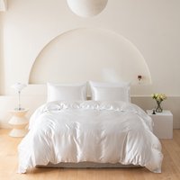 Satin Duvet Cover Queen Size, Luxury Silk Like Crystal Pink Queen Duvet Cover Set, Piece, Ultra Soft And Breathable Bedding Set And Pillow Shams