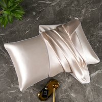 Momme Pure Silk Pillowcase - Cooling & Skin-Friendly QueenKing Size, Hypoallergenic, Hair Care & Anti-Wrinkle