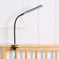 new led clip table lamp bedside table lamp desk student learning eye protection table lamp bedroom table lamp