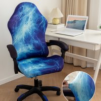 Premium Polyester Gaming Chair Cover Stylish Printed Design, Universal Fit For RacingOffice Chairs Anti-Slip & Dustproof​