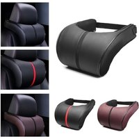Yuanmheng Soft Memory Foam Auto Car Seat Head Pillow Neck Protector Headrest Cushion Pad