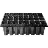 PCS Plant Flower Block Tray Plastic Nursery Pot Plug Planting Planter Container PVC Vegetable Seeding Flowers Pot Plastic Bowl Thicken Nursery Seeding Tray Garden Supplies HOLES TYPE